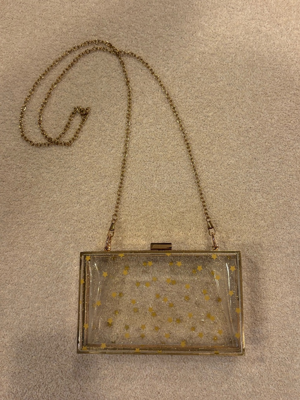 Clear star bag ✨